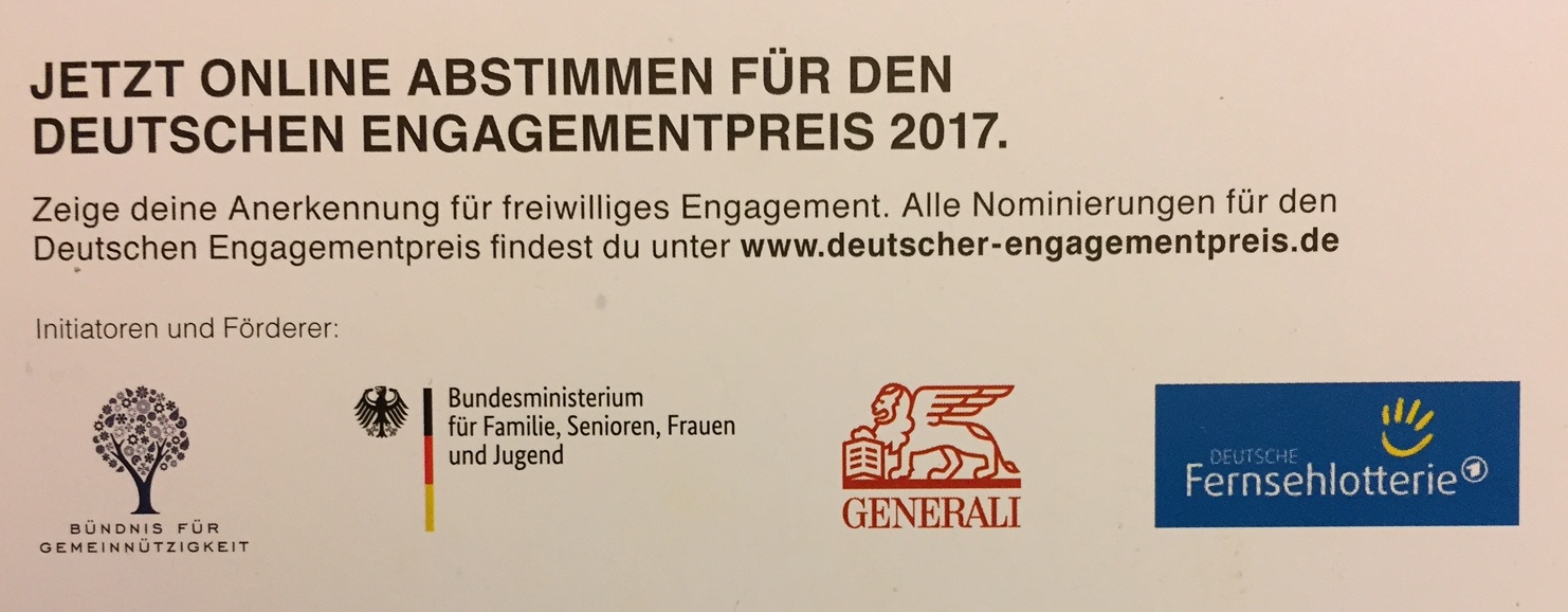 Deutscher Engagementpreis 2017