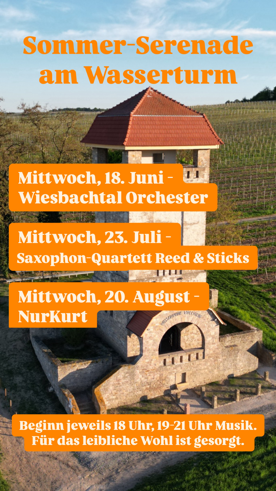 Sommer-Serenade am Wasserturm