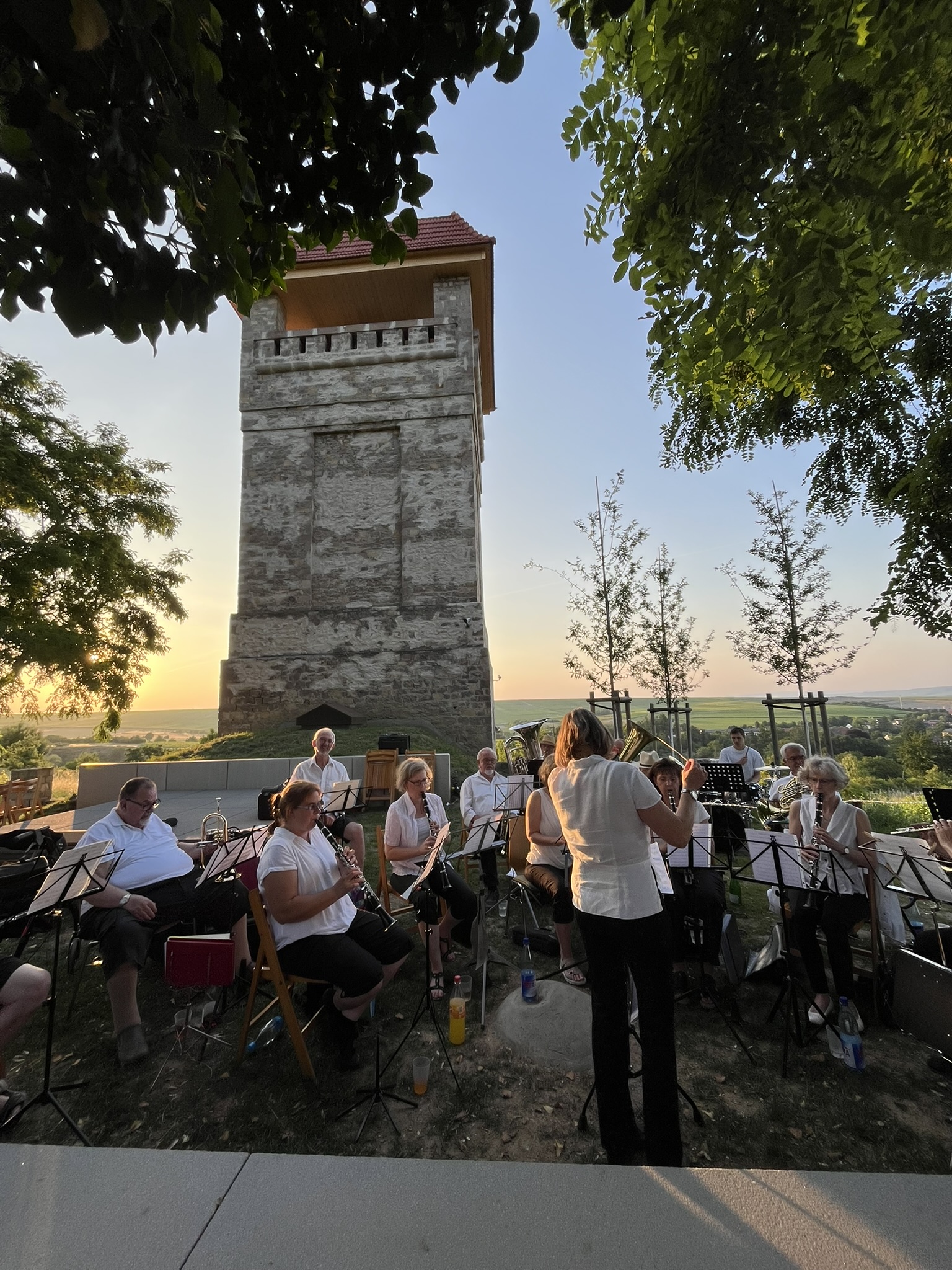 Erste Sommer-Serenade am Wasserturm