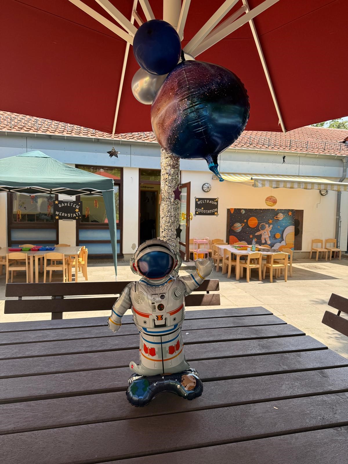 Raketenstarke Stimmung beim Sommerfest der Kita Spielwiese